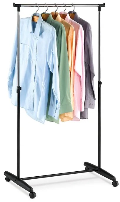 BONTEC Stojan na šaty, kov, čierna, ABD-1201 BK Farba: Čierna