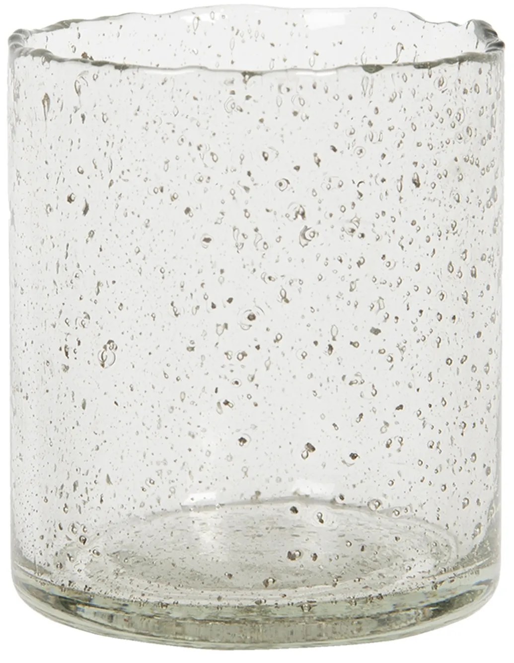 Sklenený svietnik na čajovú sviečku Nolace - Ø 8*10 cm