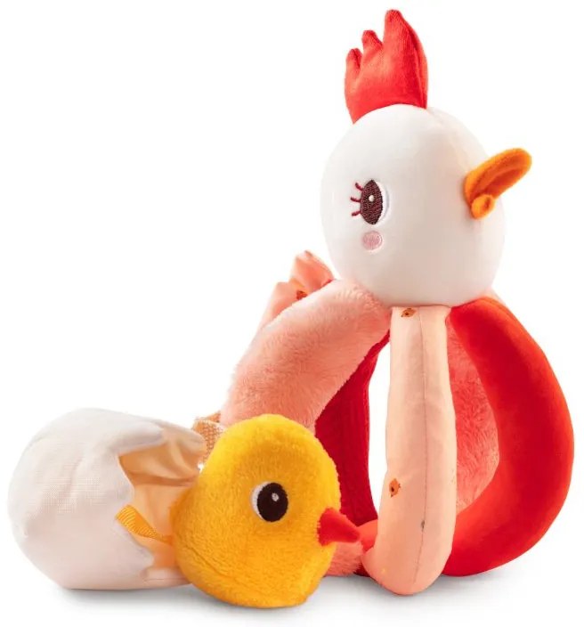 Lilliputiens - hrkálka - sliepočka Paulette s kuriatkom