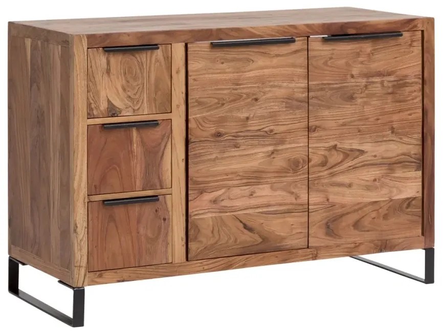 furniture-nabytek.cz - Masívne umývadlo Sydney light I z akáciového dreva, lakované, hnedé – 105×45×74 cm