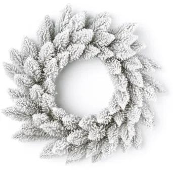 Vianočný veniec Smrek Biely 50cm