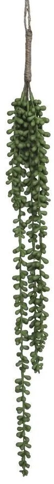 Dekorácia zelená závesná umelá rastlina - 75cm