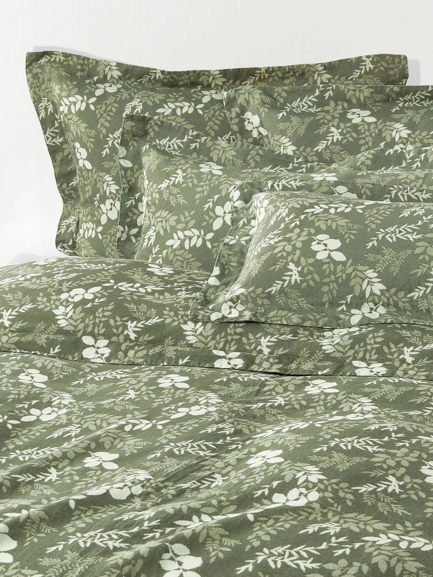 Obliečka na paplón's potlačou listov Pola