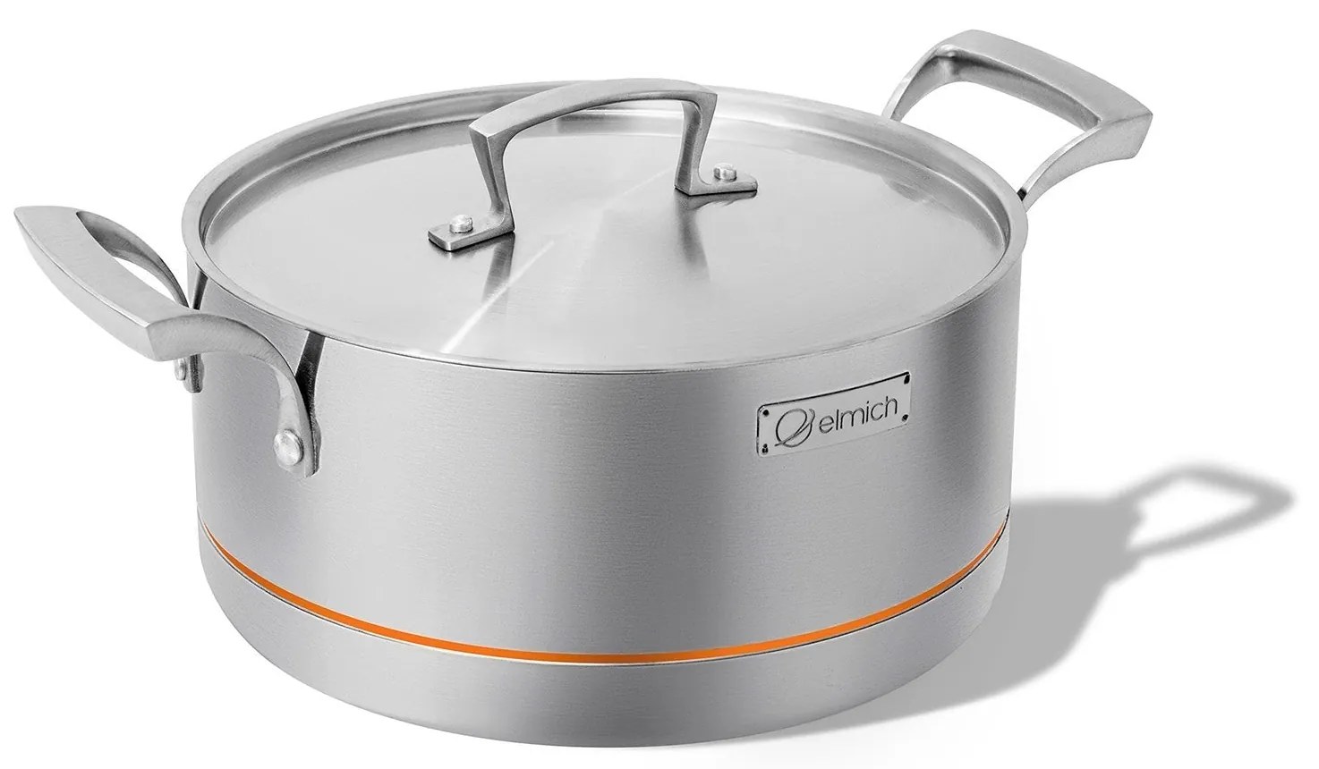 Elmich Päťvrstvový nerezový hrniec Penta Copper s medeným jadrom Ø 18 cm (2L)