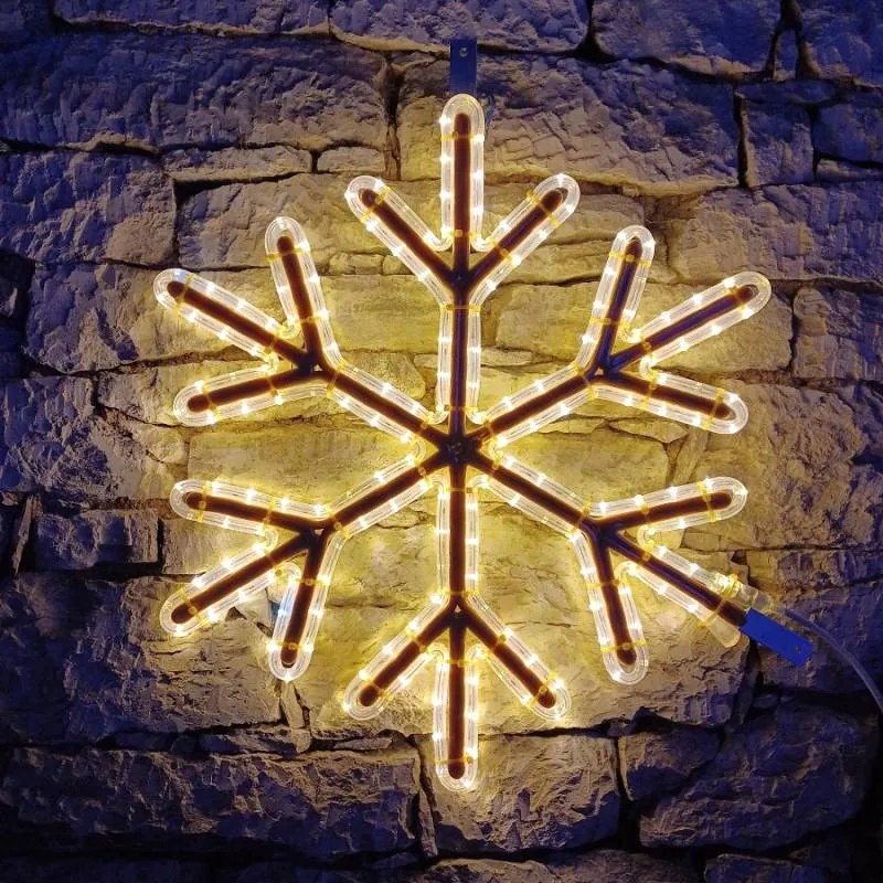 DECOLED LED svetlo VIII, pre stĺpy VO 3D tlač, priemer 67 cm, FLASH, teplá biela, IP67