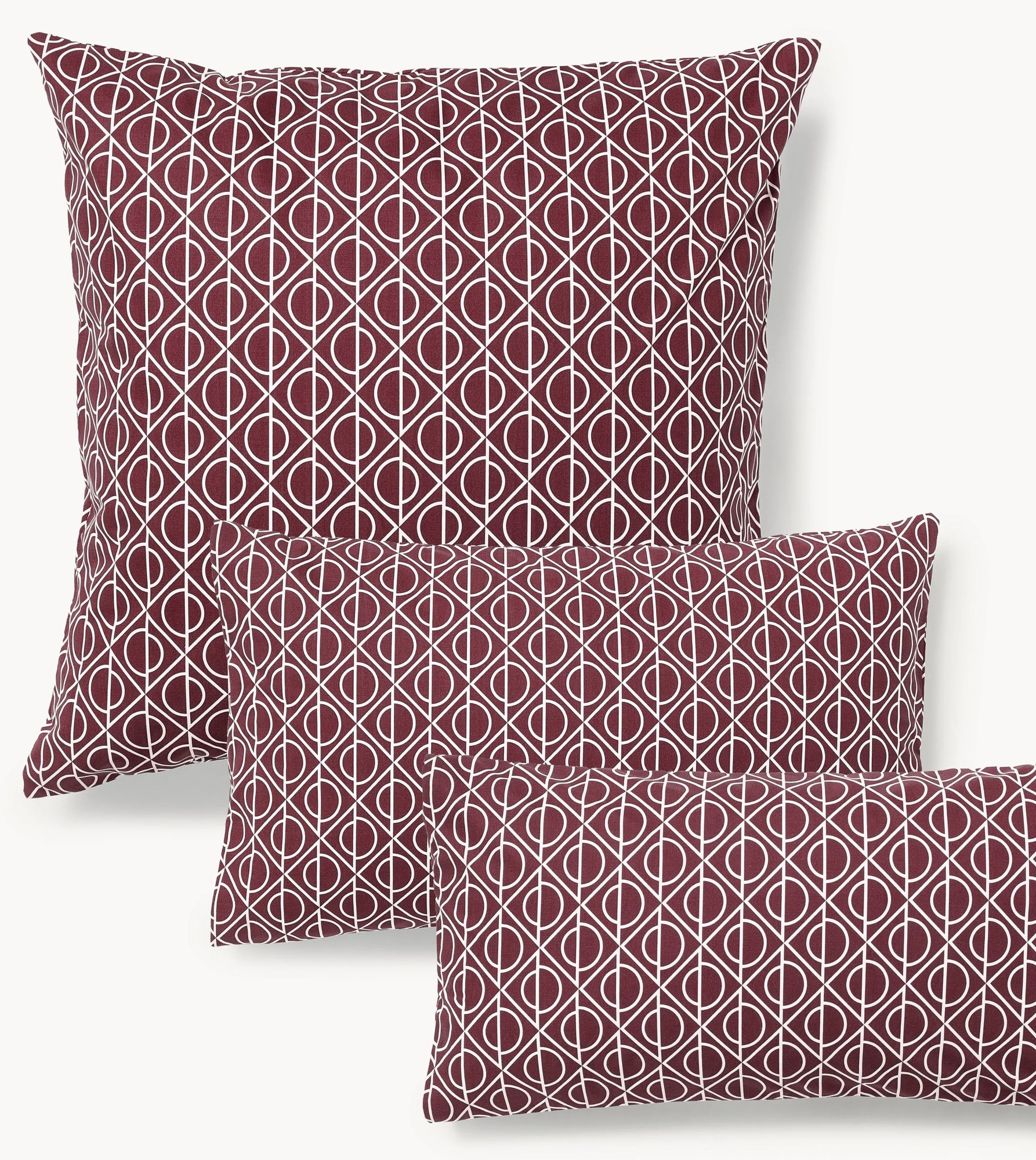 Obliečka na vankúš s geometrickou potlačou Jella