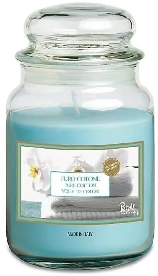 PETALI sviečka vo skle Pure Cotton - horenie 100h