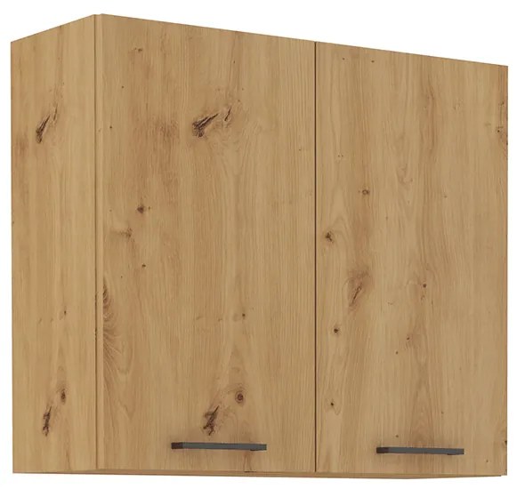 Horná kuchynská skrinka Meriel 80 G-72 2F (dub artisan). Vlastná spoľahlivá doprava až k Vám domov. 1033981