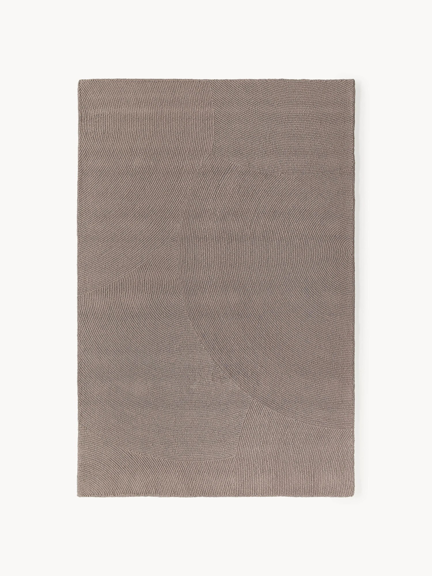 Ručne tuftovaný vlnený koberec's krátkym vlasom Eleni