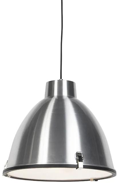 Priemyselné závesné svietidlo hliníkové 38 cm stmievateľné - Anteros