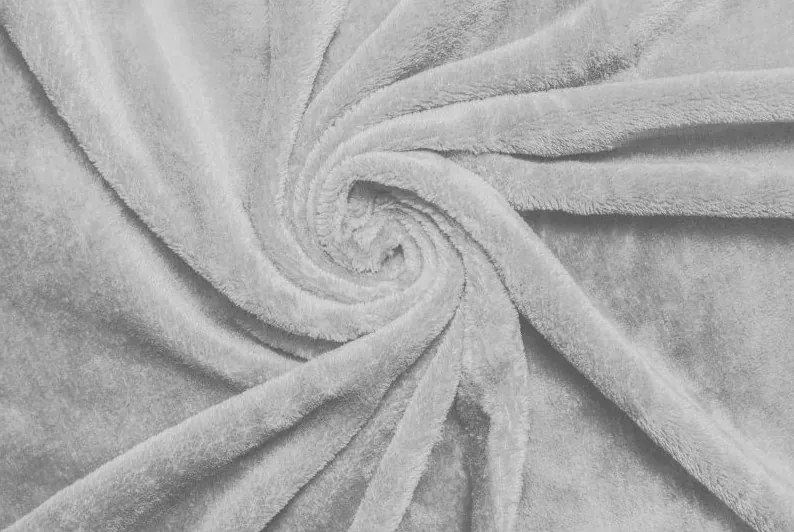 ECOMATRACE Mikroplyšová plachta strieborna– 180×200 cm