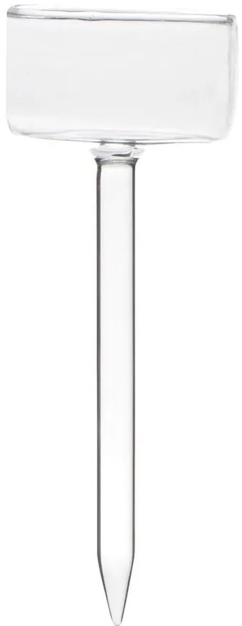 Sklenený svietnik zápich na čajovú sviečku - 15cm