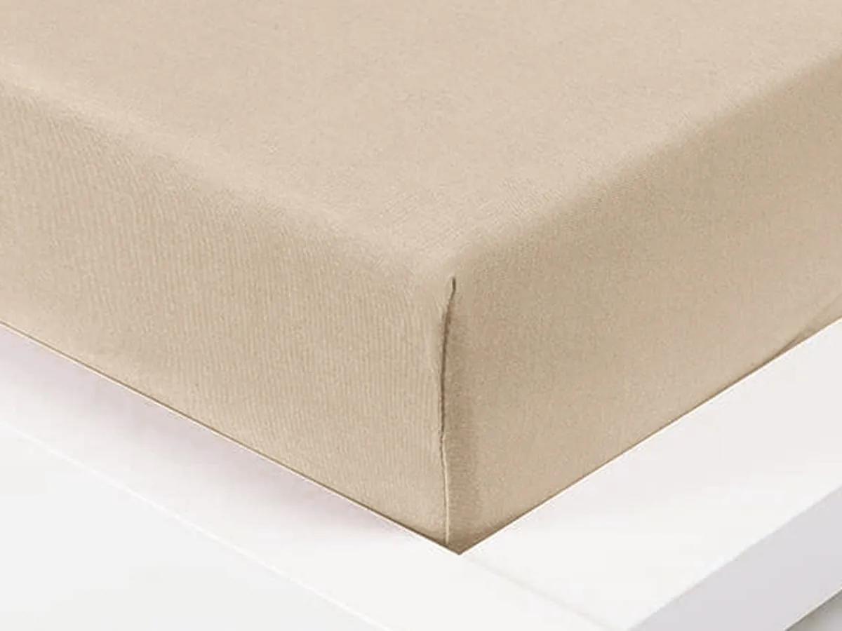 XPOSE® Jersey plachta - biela káva 200x220 cm