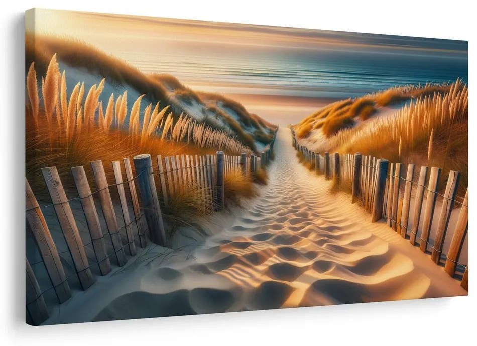 Obraz cesta medzi dunami k moru