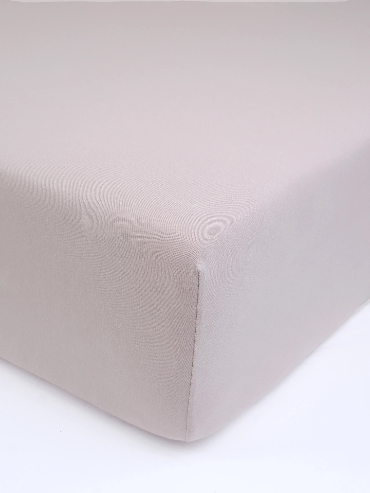 Jersey plachta do postieľky s elastanom Deluxe 60 × 120 cm – cappuccino