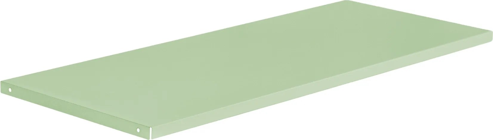 Kovová polica JAN I BEATA, 898 x 360 x 20 mm, Fresh Style: pastelová zelená