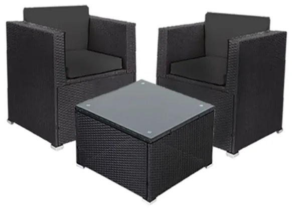 Sedacia súprava FELIX čierna