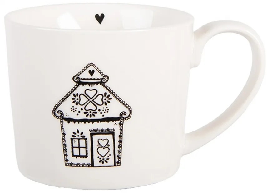 Hrnček s perníkovou chalúpkou Gingerbread Bliss - 12 * 8 * 7 cm / 275 ml