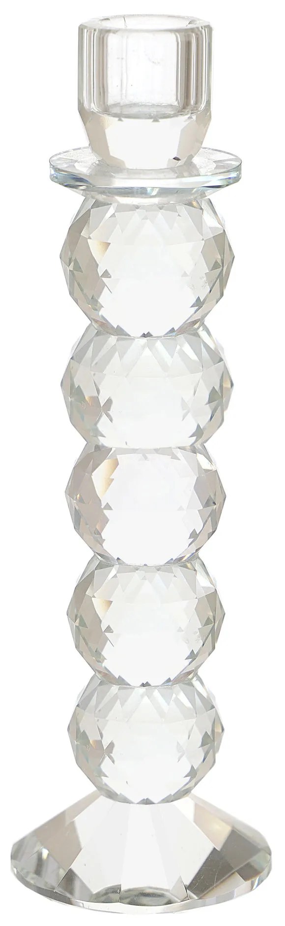 Dekorstudio Krištáľový svietnik 20cm