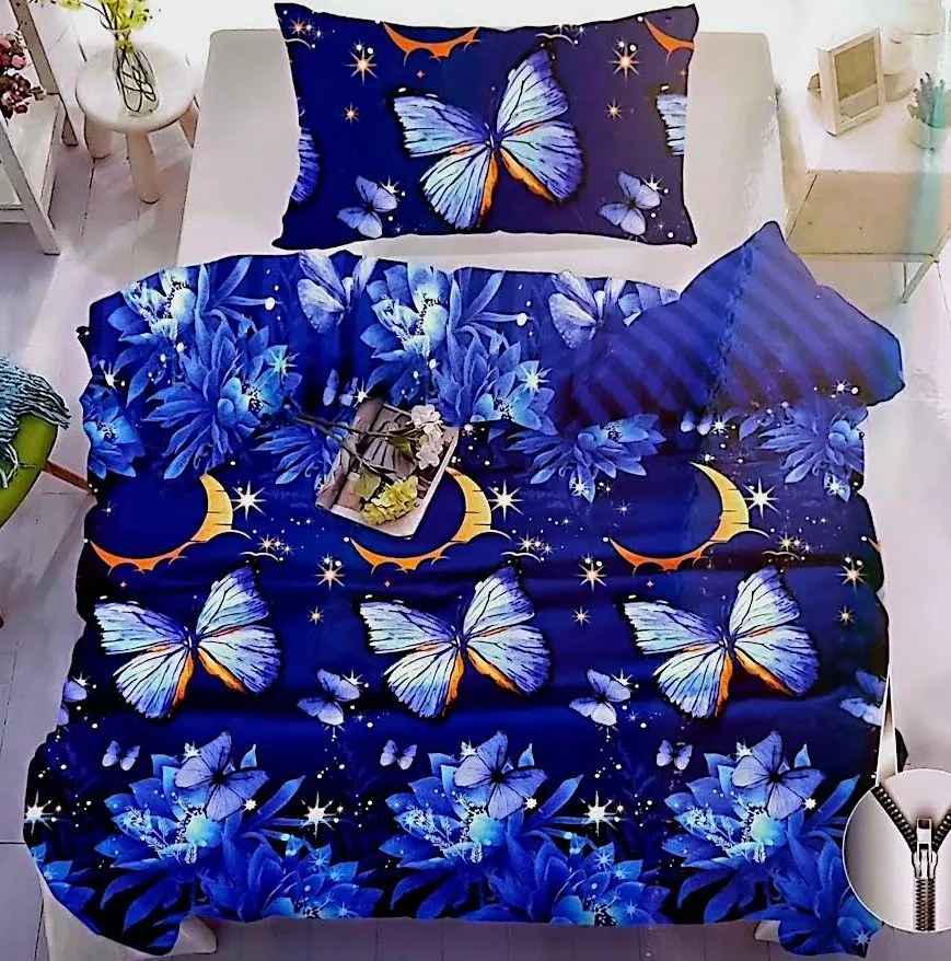 Obliečky Luna Bavlna 70x90 140x200 cm