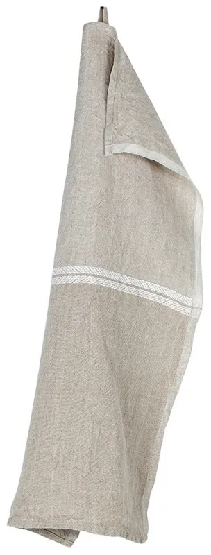 Ľanová utierka Venla 46x70, ľan-biela