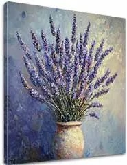 Obraz levanduľový sen | Provensálsky pokoj | Akrylové detaily