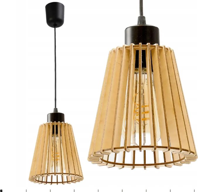 BERGE Stropné svietidlo POHÁR - 1xE27