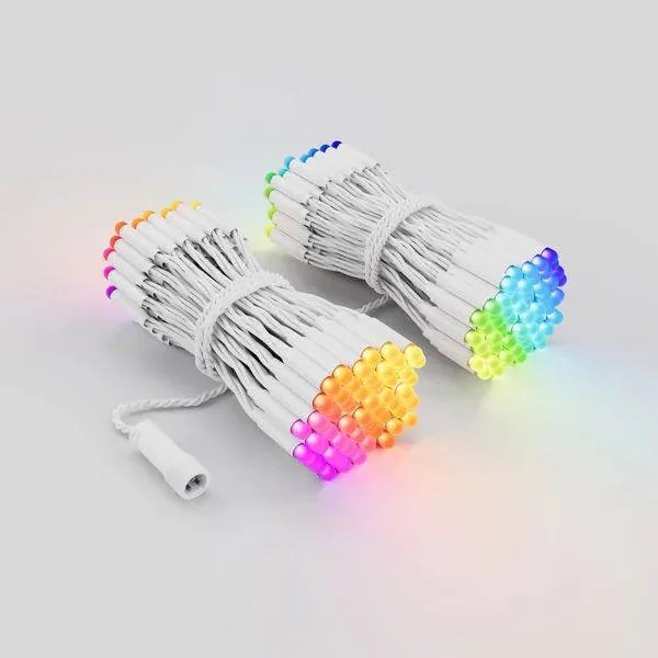 Twinkly DUAL chain PRO, WHITE, 2x125 LED RGB, 2x12,5 m