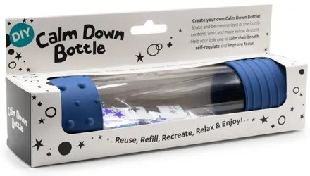 Senzorická fľaša, modrá