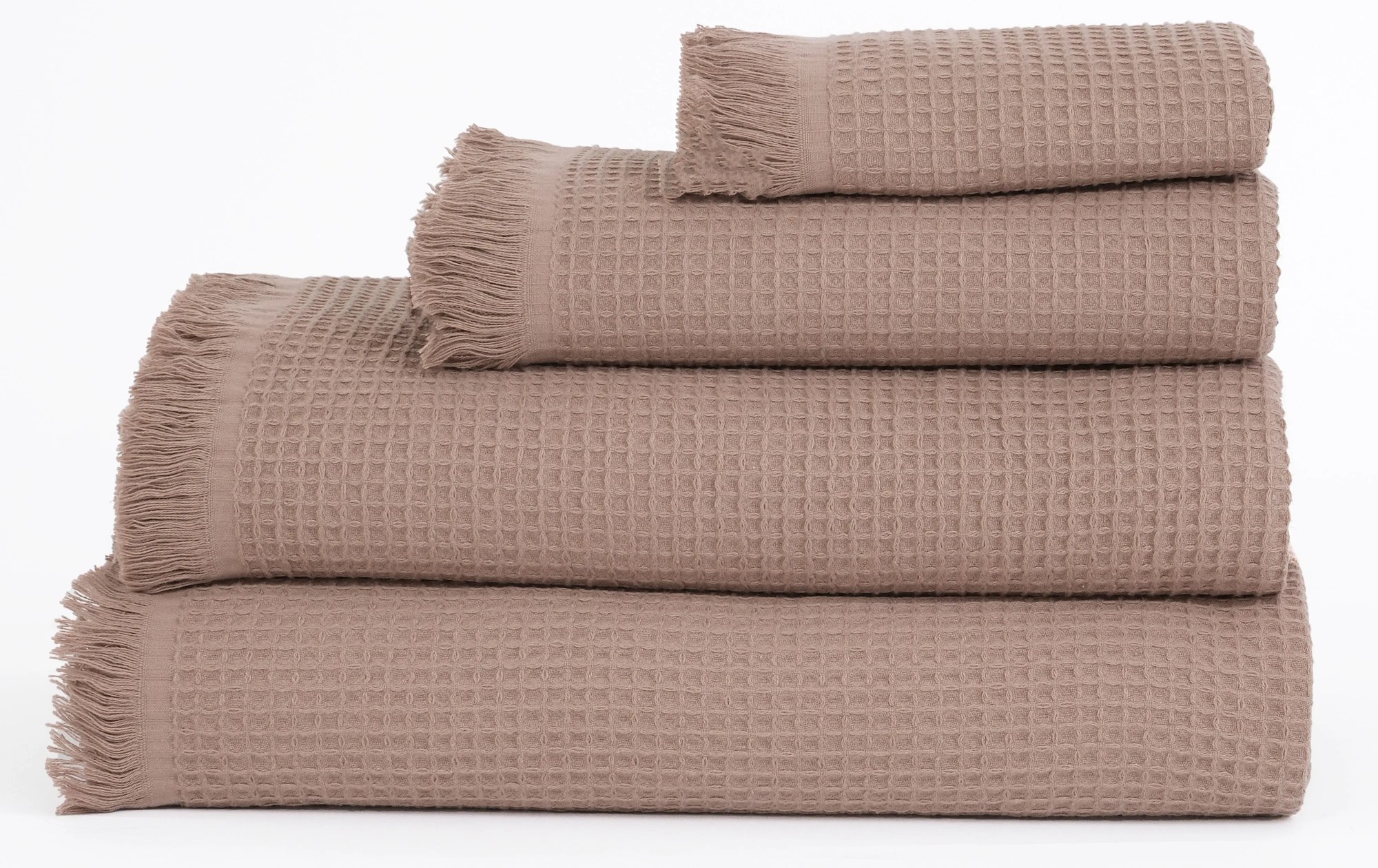 Vaflový uterák 30 × 50 cm ‒ Florencia Mocha Mousse