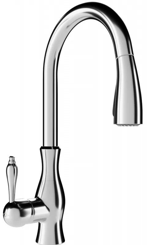 Mexen Savita - Vysoká batéria/drezová, chrómová, 672601-00