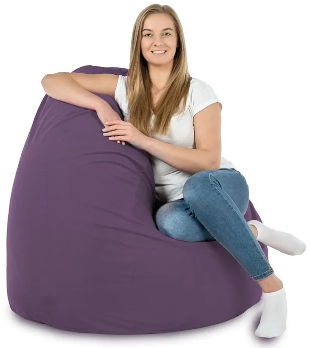 INTERMEDIC SK Sedací vak Bag Sako XXL Plyš Farba: 11. Fialový