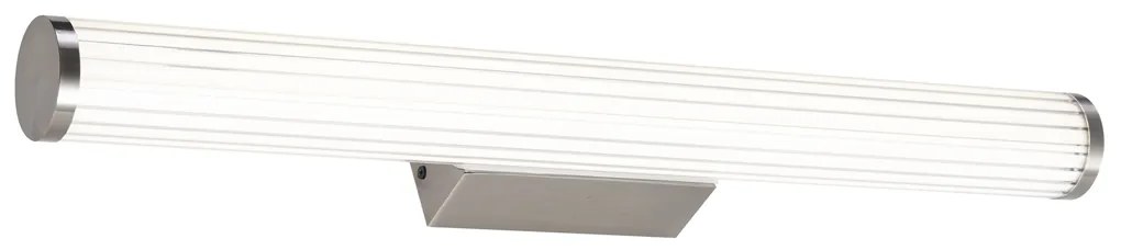Retro nástenná lampa Gunmetal 60cm vrátane LED IP44 - Coco