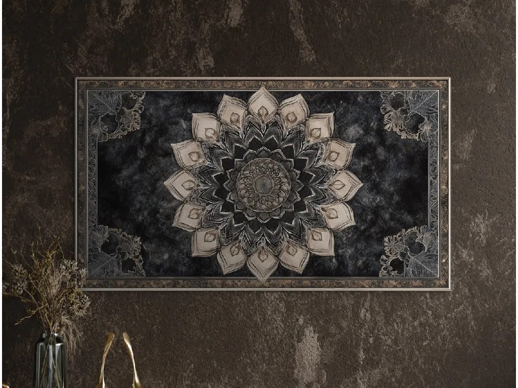 drevko | Mandala na stenu Hĺbka ticha 455 x 80 cm