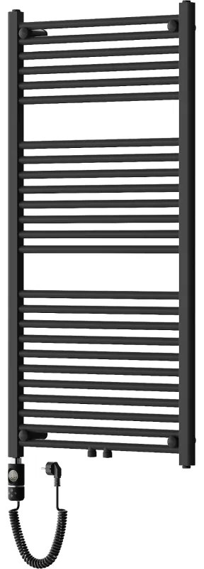 Mexen Mars, elektrické vykurovacie teleso 1200 x 600 mm, 600 W, čierna, W110-1200-600-2600-70