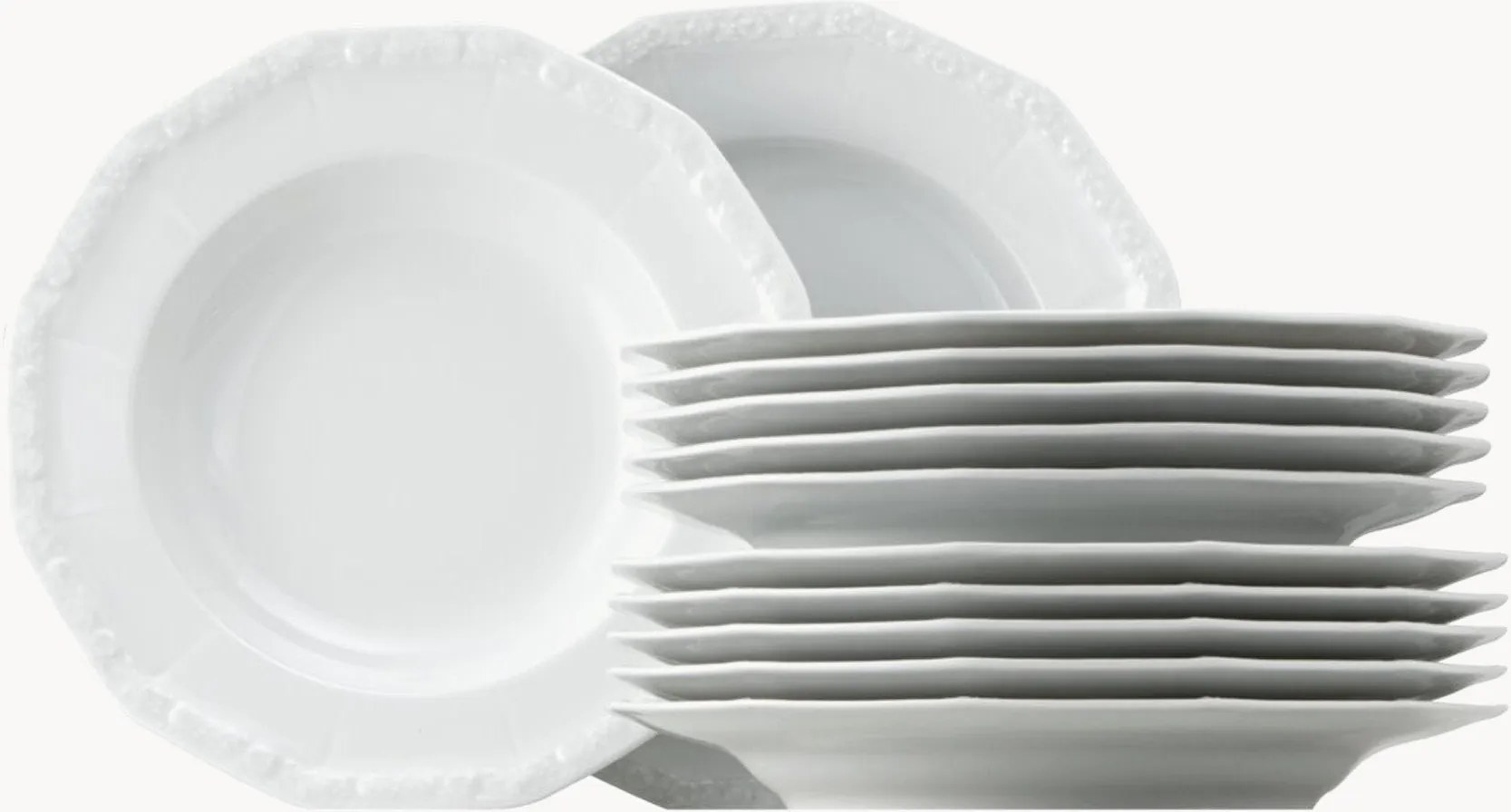 Porcelánová súprava riadu Maria, 6 osôb, 12 ks