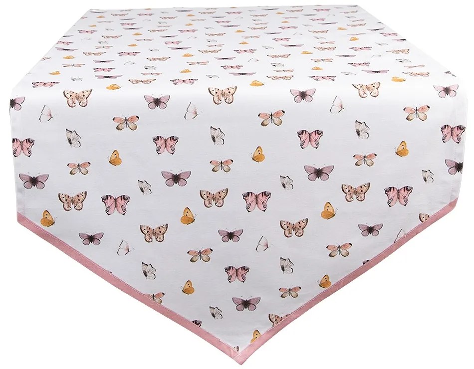 Balvnený behúň s motýlikmi Butterfly Paradise - 50*160 cm