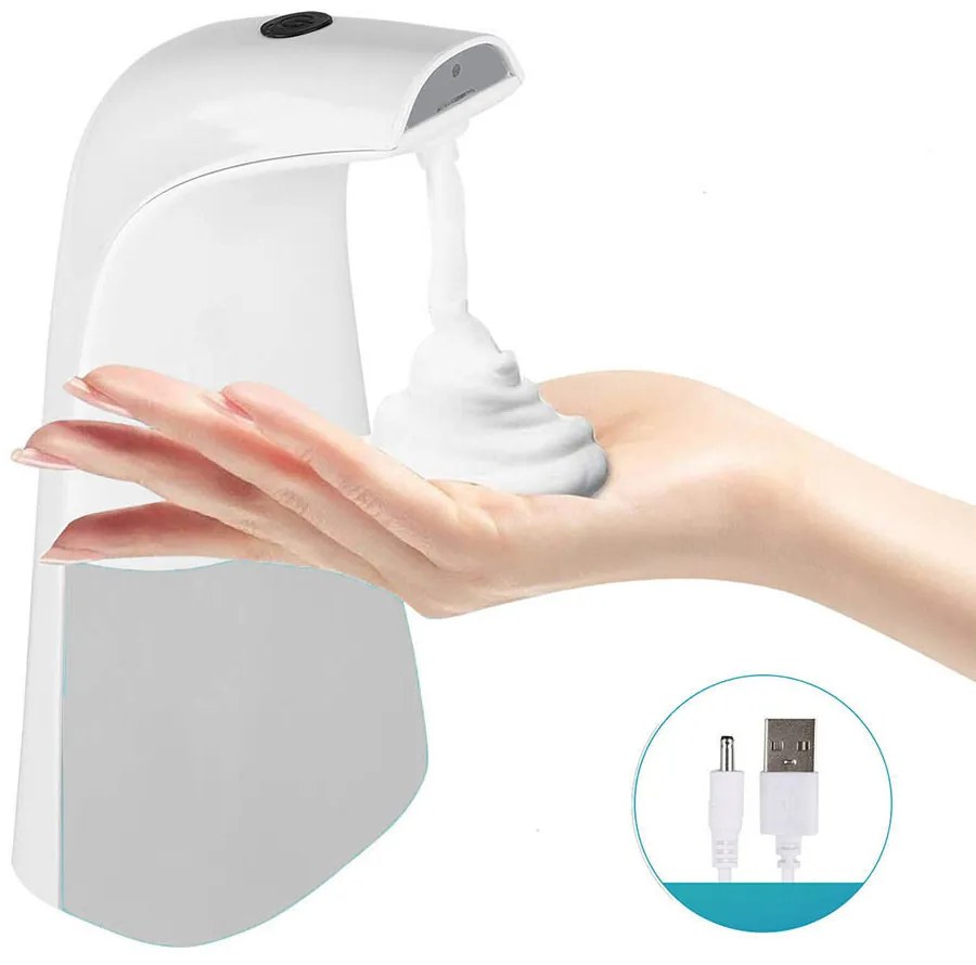 Bezdotykový dávkovač mydla