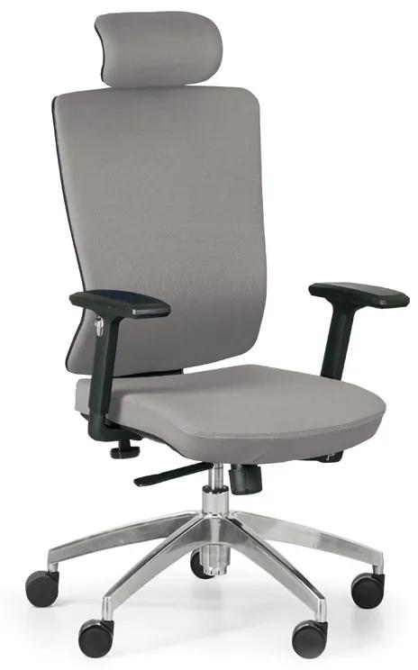 Kancelárske kreslo NED F, sivá