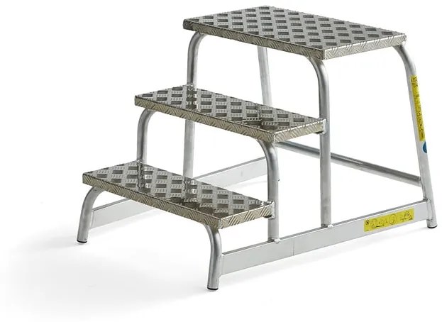 Schodíky INCREASE, 3 schody, výška platformy 600 mm