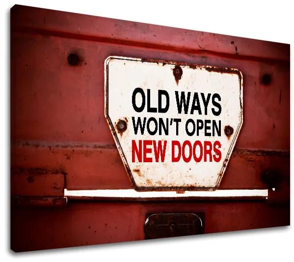Motivačný obraz na stenu Old ways_001 | rôzne rozmery