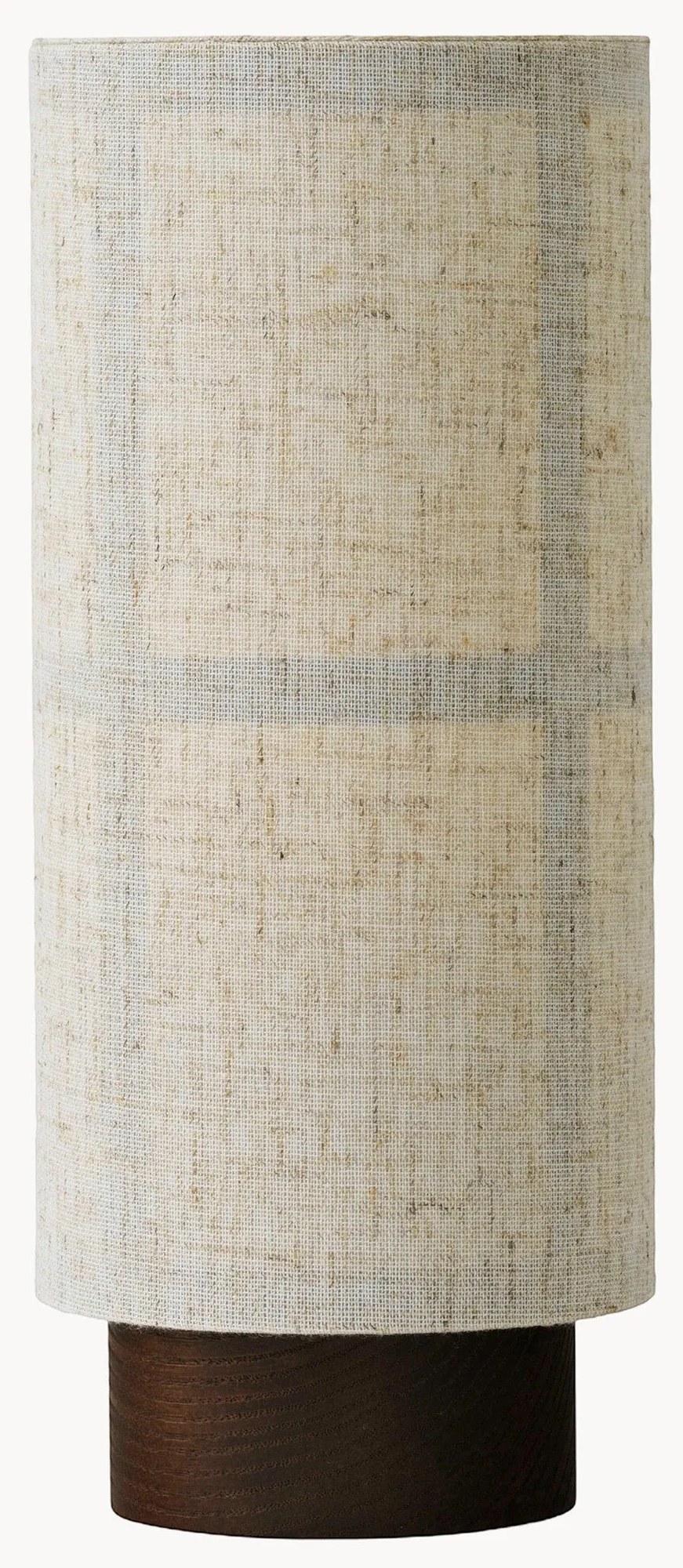 Ručne vyrobená prenosná stolová lampa z ľanu Hashira