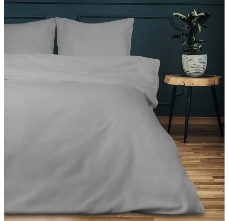 INTERMEDIC SK Posteľná obliečka Sivá tmavá 140x200/70x90 cm