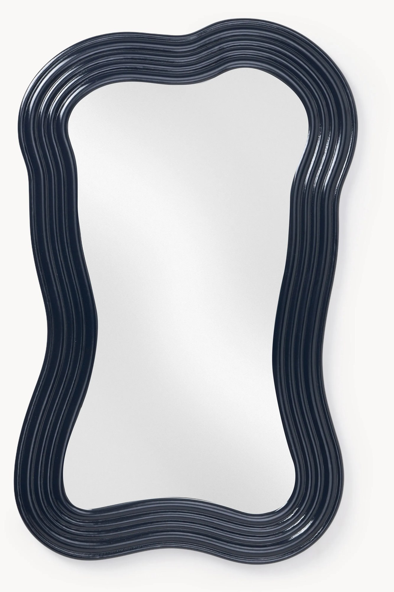 Nástenné zrkadlo's vlnitým rámom Cosimo