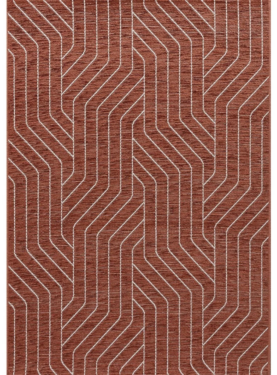 Koberec Velvet beige/rust 120x170cm