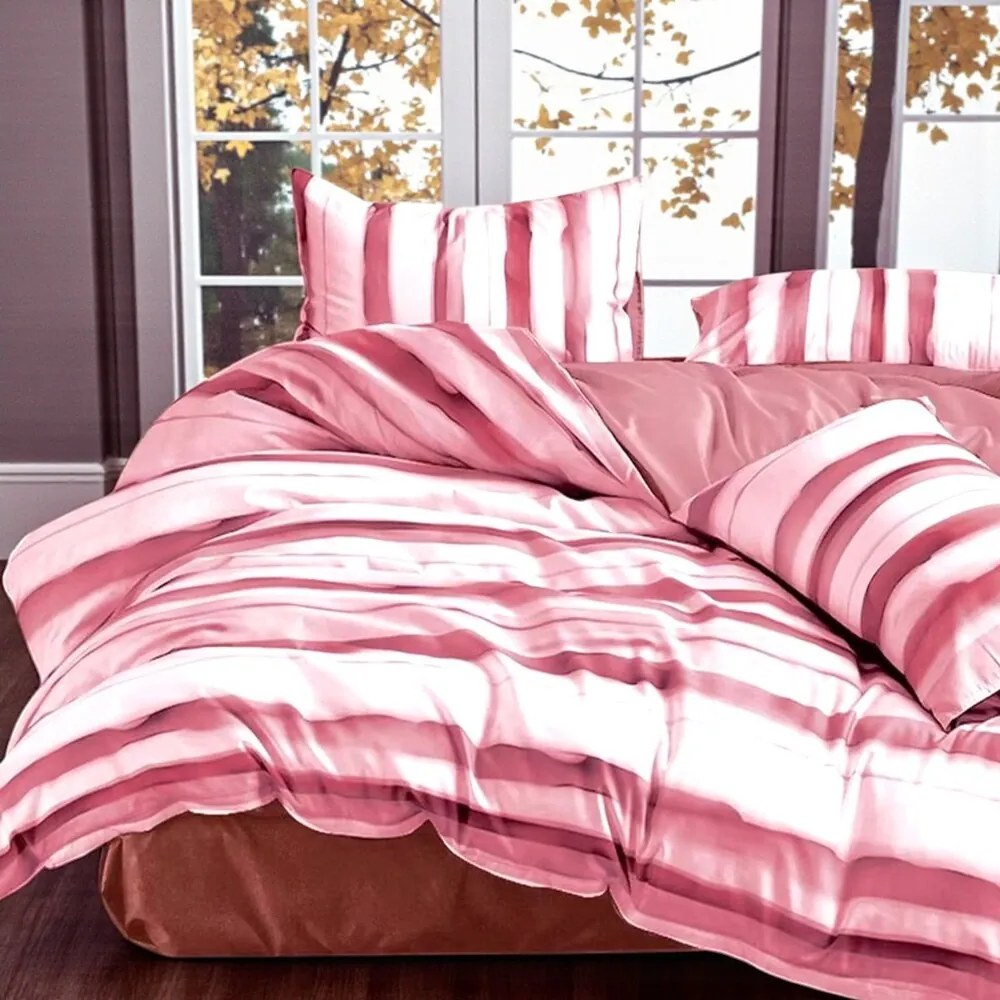 Posteľné obliečky Homa KORSA PINK 7-dielna sada 140x200 cm