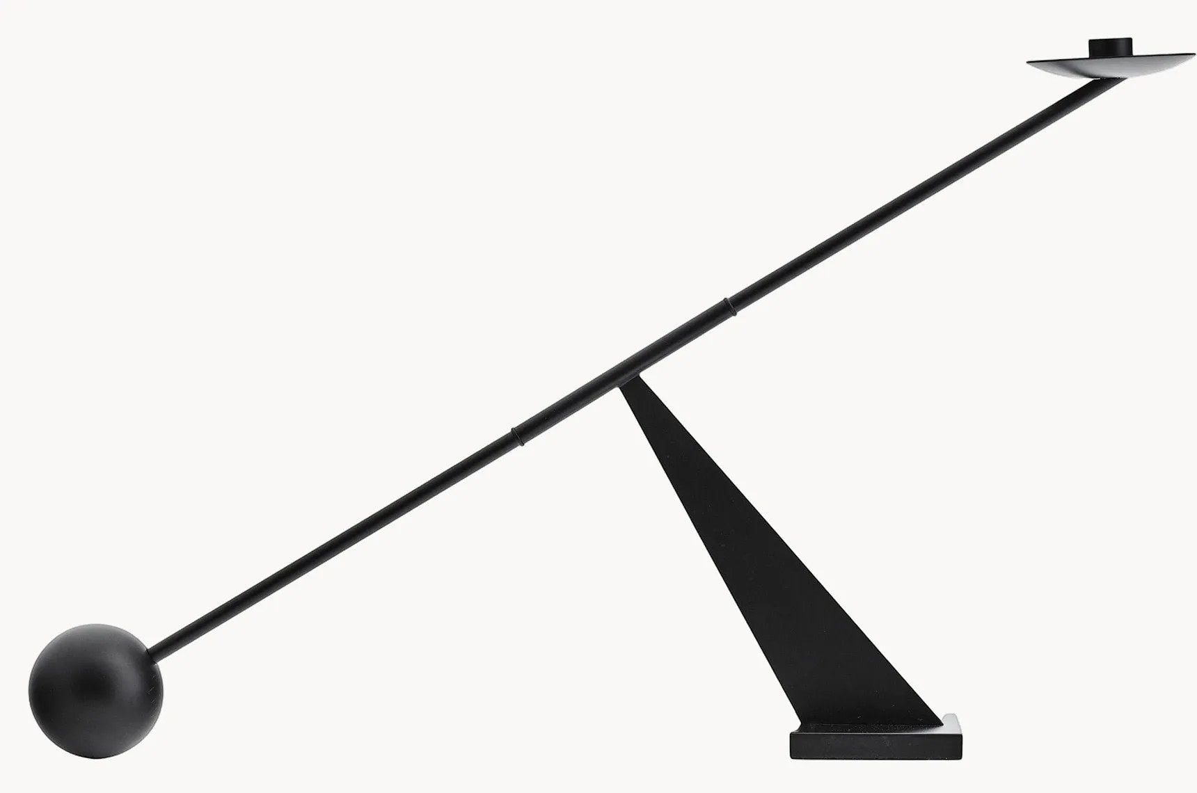 Dizajnový kovový svietnik Interconnect