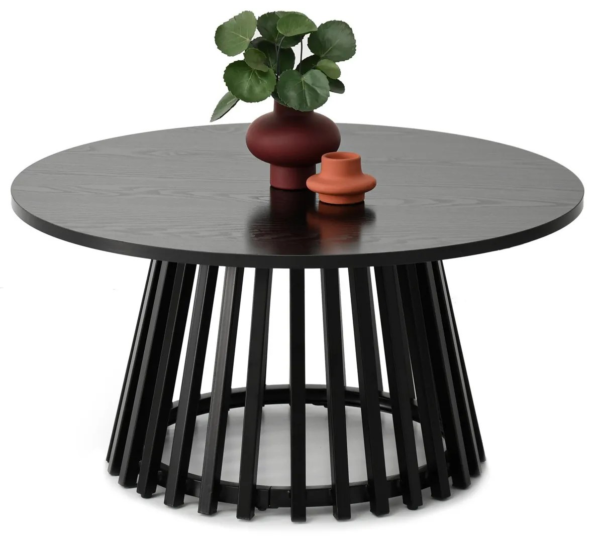 Konferenčný stolík Kara (čierna). Akcia -19%. Vlastná spoľahlivá doprava až k Vám domov. 1111634