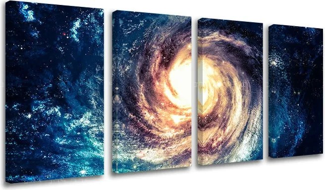 Obraz na stenu 4 dielny VESMÍR GA006E41