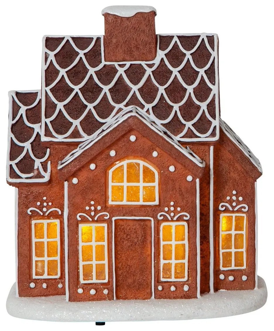 Eglo LED svetelná dekorácia GINGERVILLE, napájanie: batériové, studená biela, výška: 16 cm